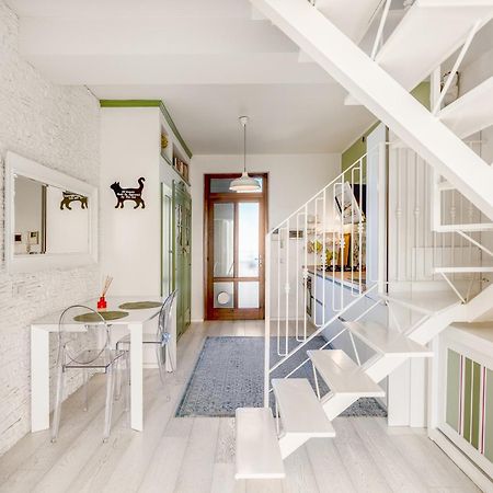 Apartamento Bright Loft - Free Private Parking Milán Exterior foto